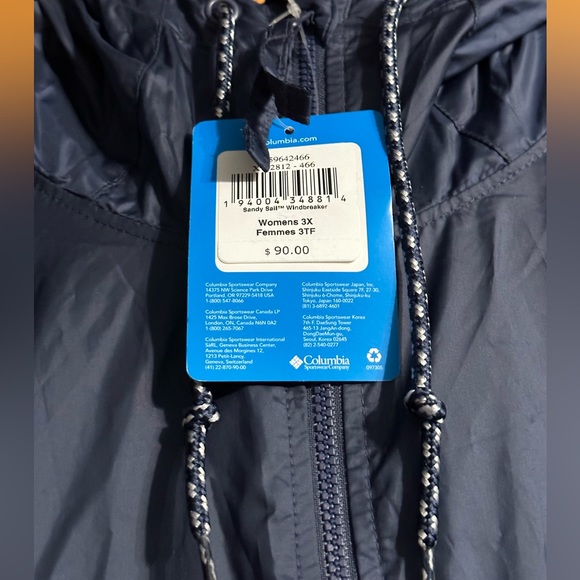 Columbia Sandy Sail Windbreaker - Picture 3 of 4